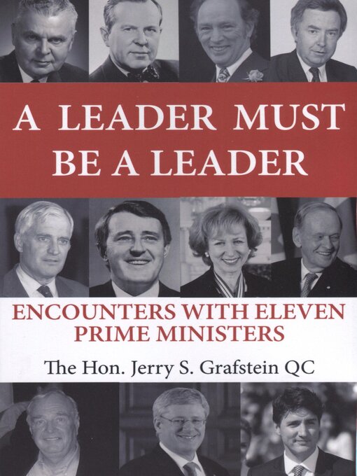 Title details for A Leader Must Be a Leader by Jerry S Grafstein - Available
